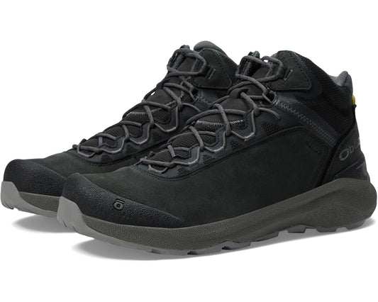 Men's Oboz Cottonwood Mid B-DRY Black Sea
