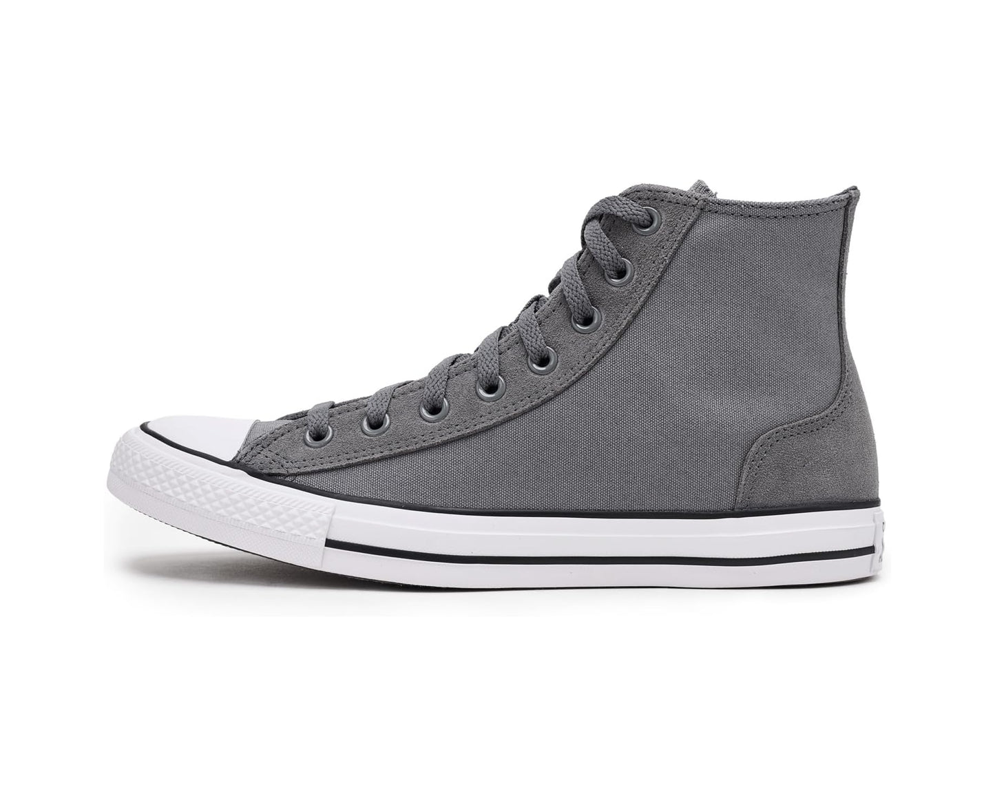 Unisex Converse Chuck Taylor All Star Canvas & Suede High-Top Darker Grey/Dark Matter/White