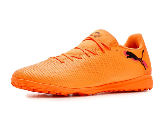 Men's PUMA Future 8 Play Turf Trainer Soccer Cleats Heat Fire/Black/Ravish