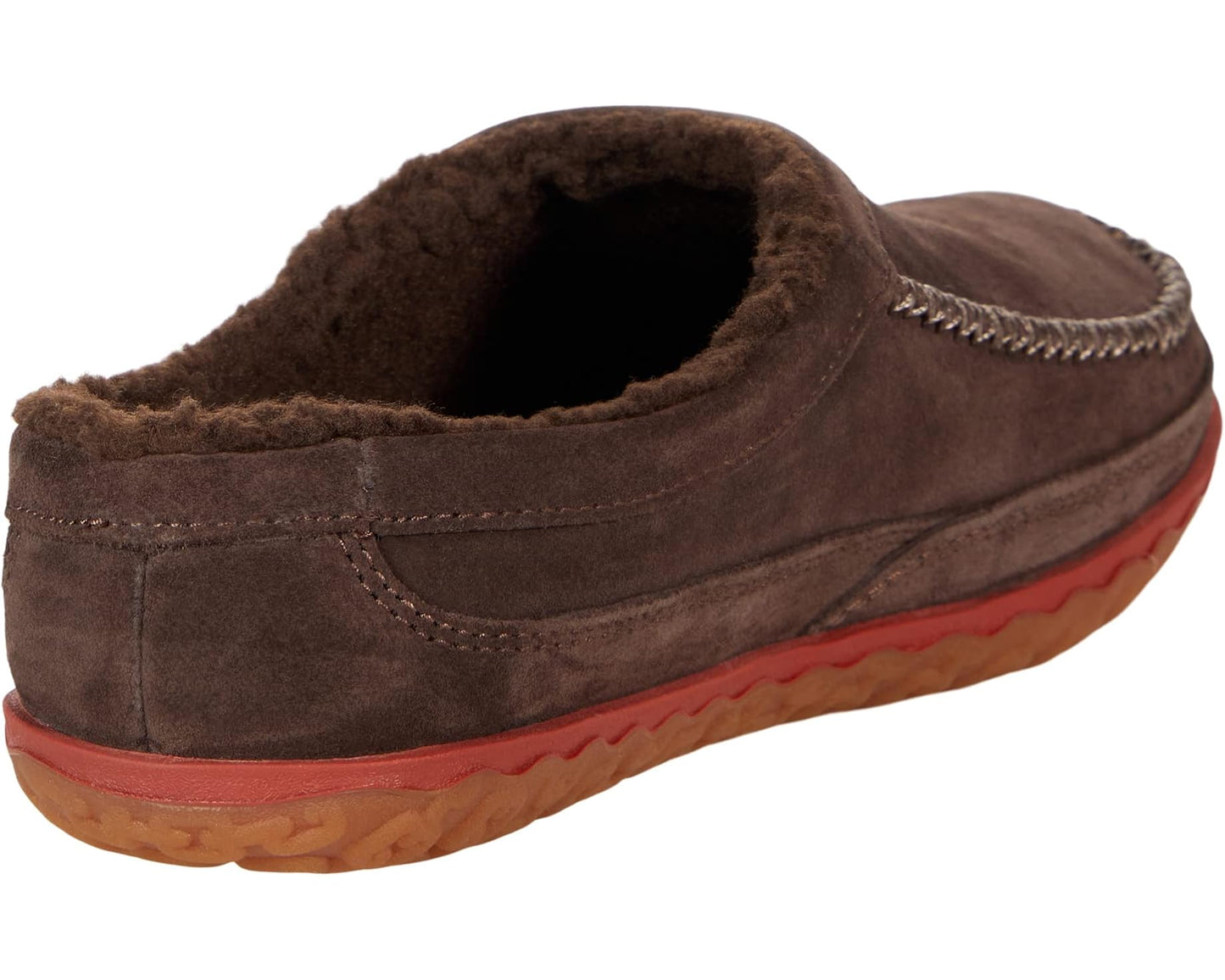 Men's L.L.Bean Mountain Slipper Scuff Bean Boot Brown