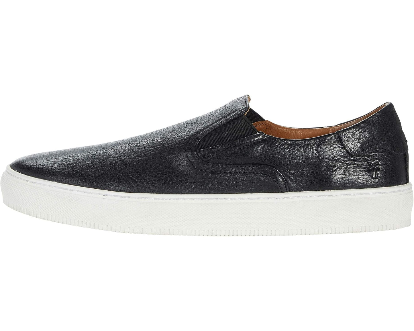Men's Frye Astor Slip-On Black Crust Veg Tan Tumbled
