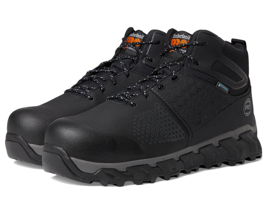 Men's Timberland PRO Ridgework Composite Safety Toe Waterproof Mid Black 1