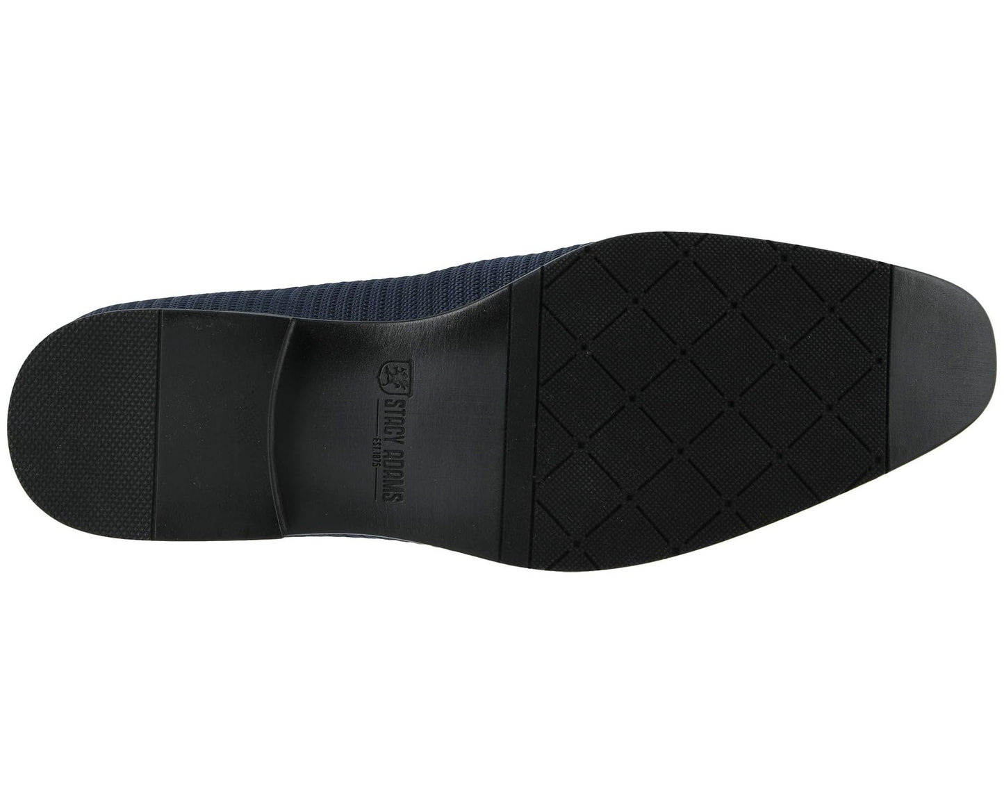 Men's Stacy Adams Tazewell Plain Toe Slip-On Navy