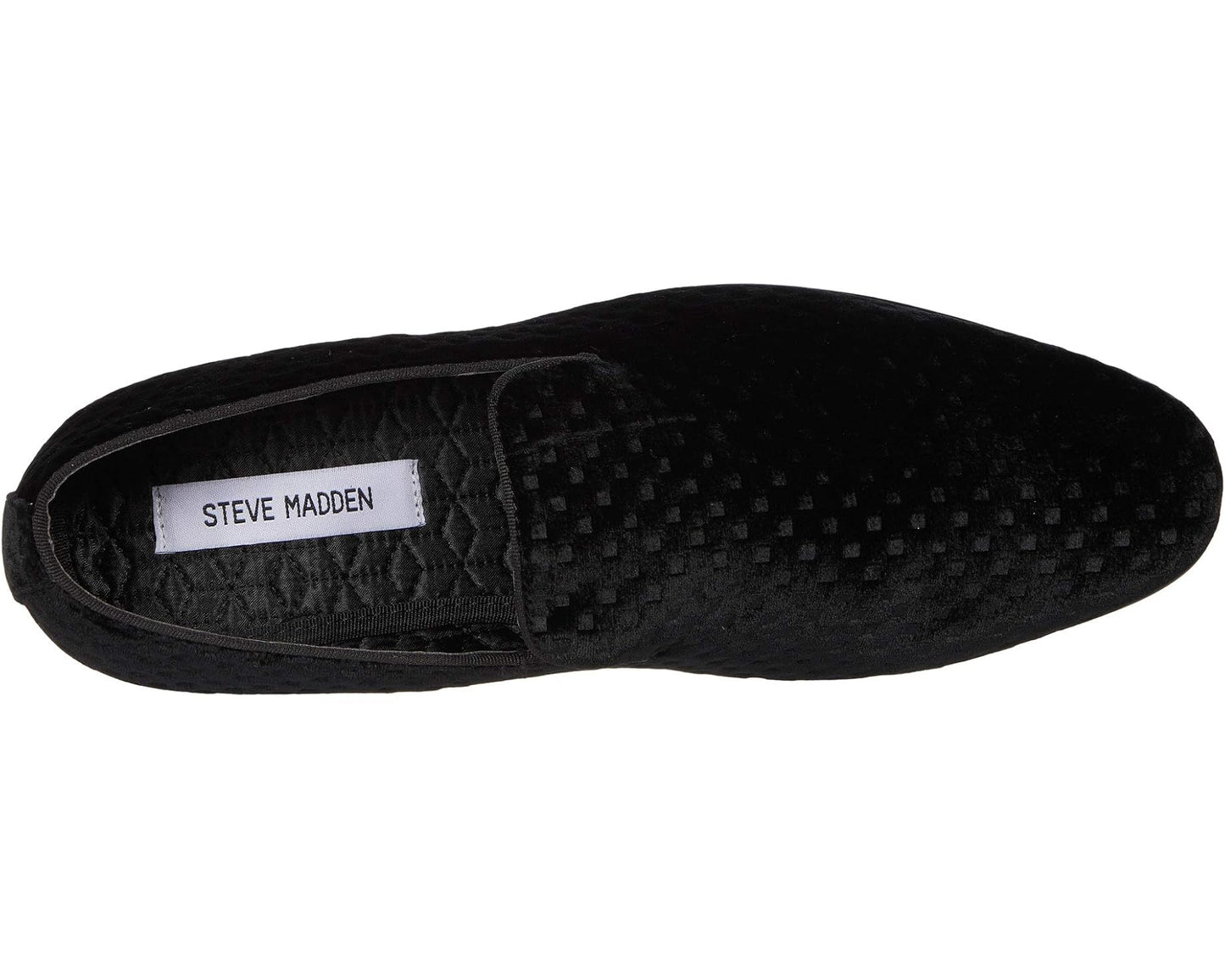 Men's Steve Madden Lifted Black Velvet