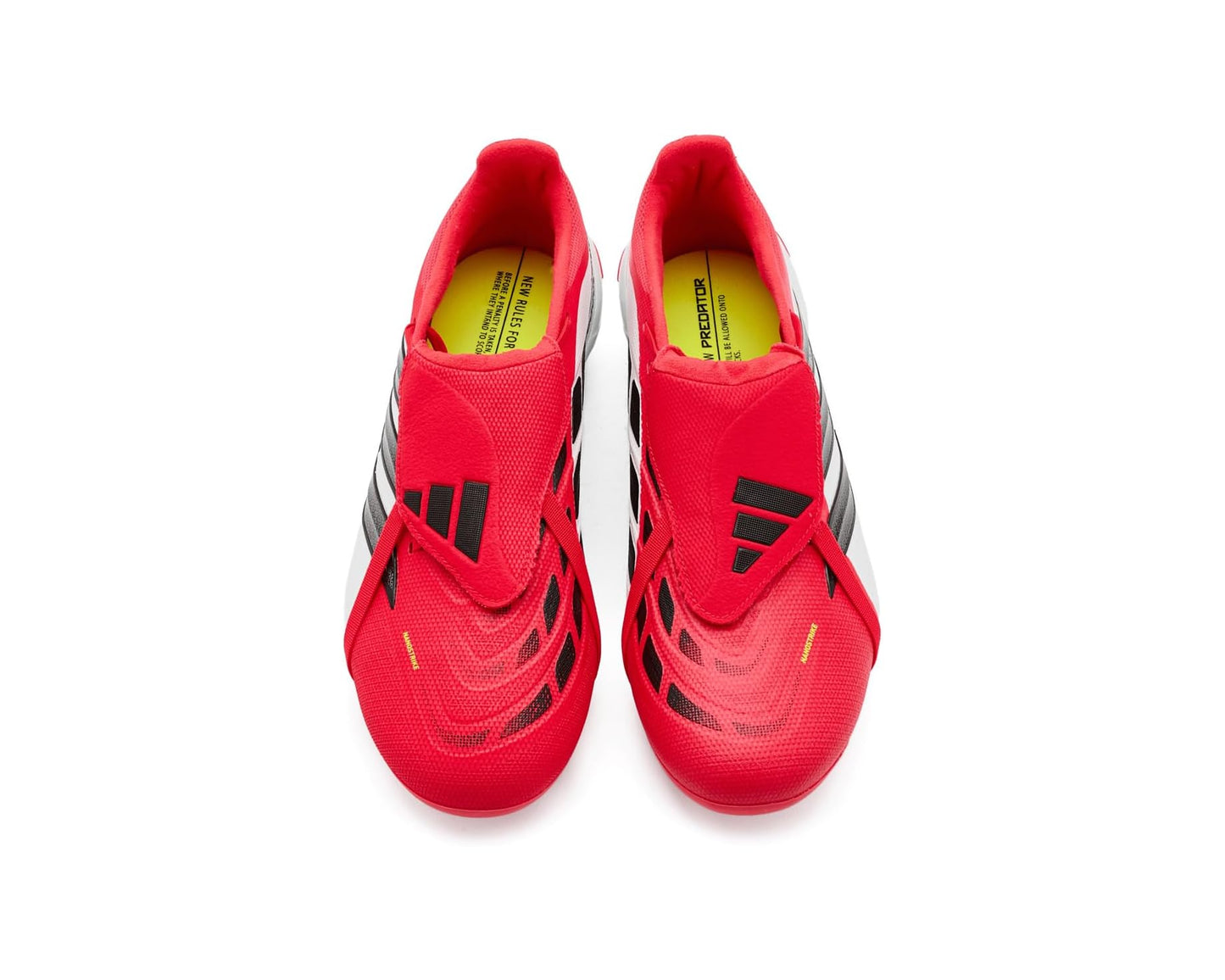 Unisex adidas Predator League Fold-over Tongue Firm Ground Footb Soccer Cleats Lucid Red/Black/White