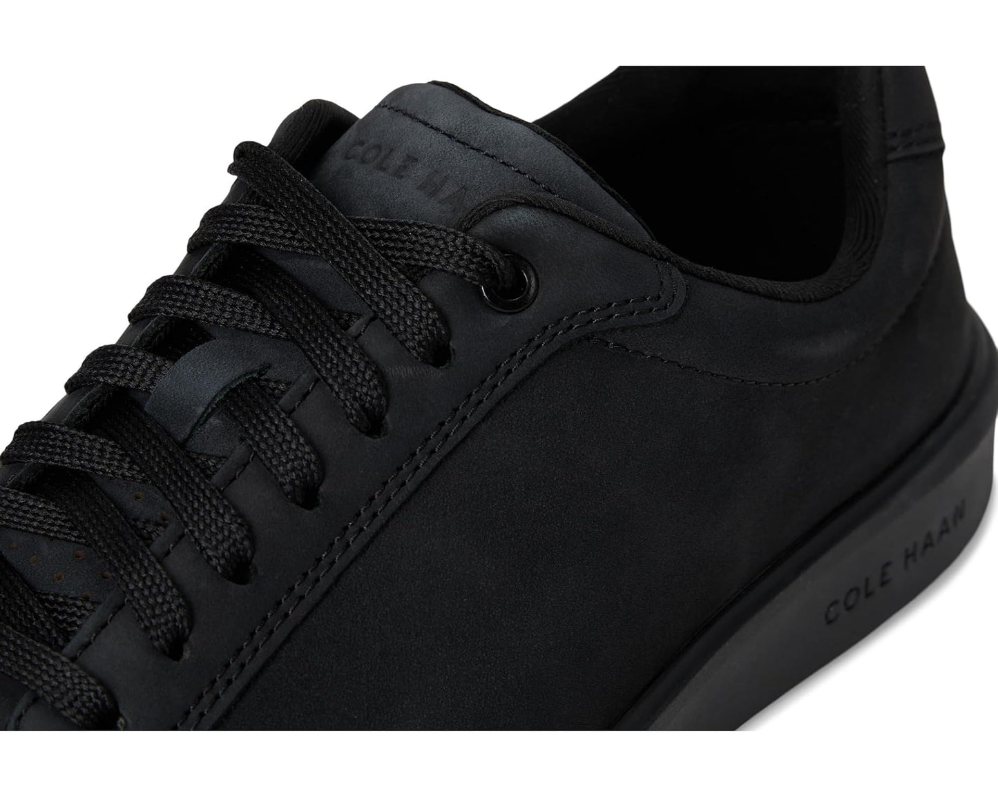 Men's Cole Haan Grand Crosscourt Daily Sneakers Black Nubuck/Black