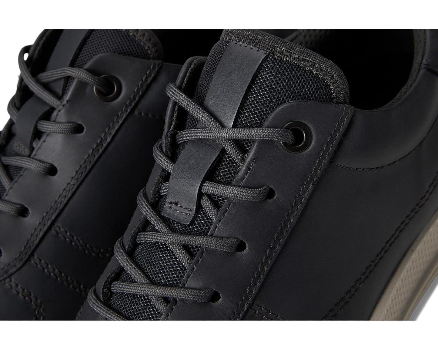 Men's ECCO Byway Origin Tie Casual Sneaker Magnet Nubuck