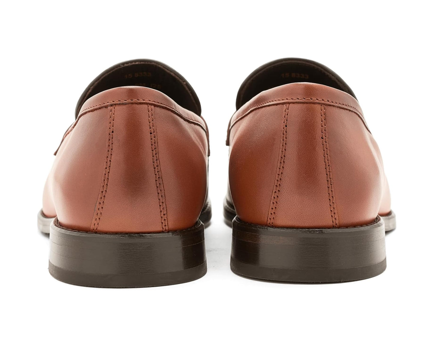 Men's Johnston & Murphy Floyd Penny Loafers Tan Full Grain