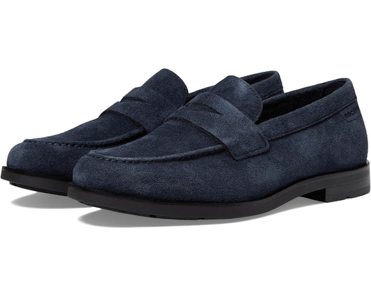 Men's Rockport Sutton Dark Blue Suede