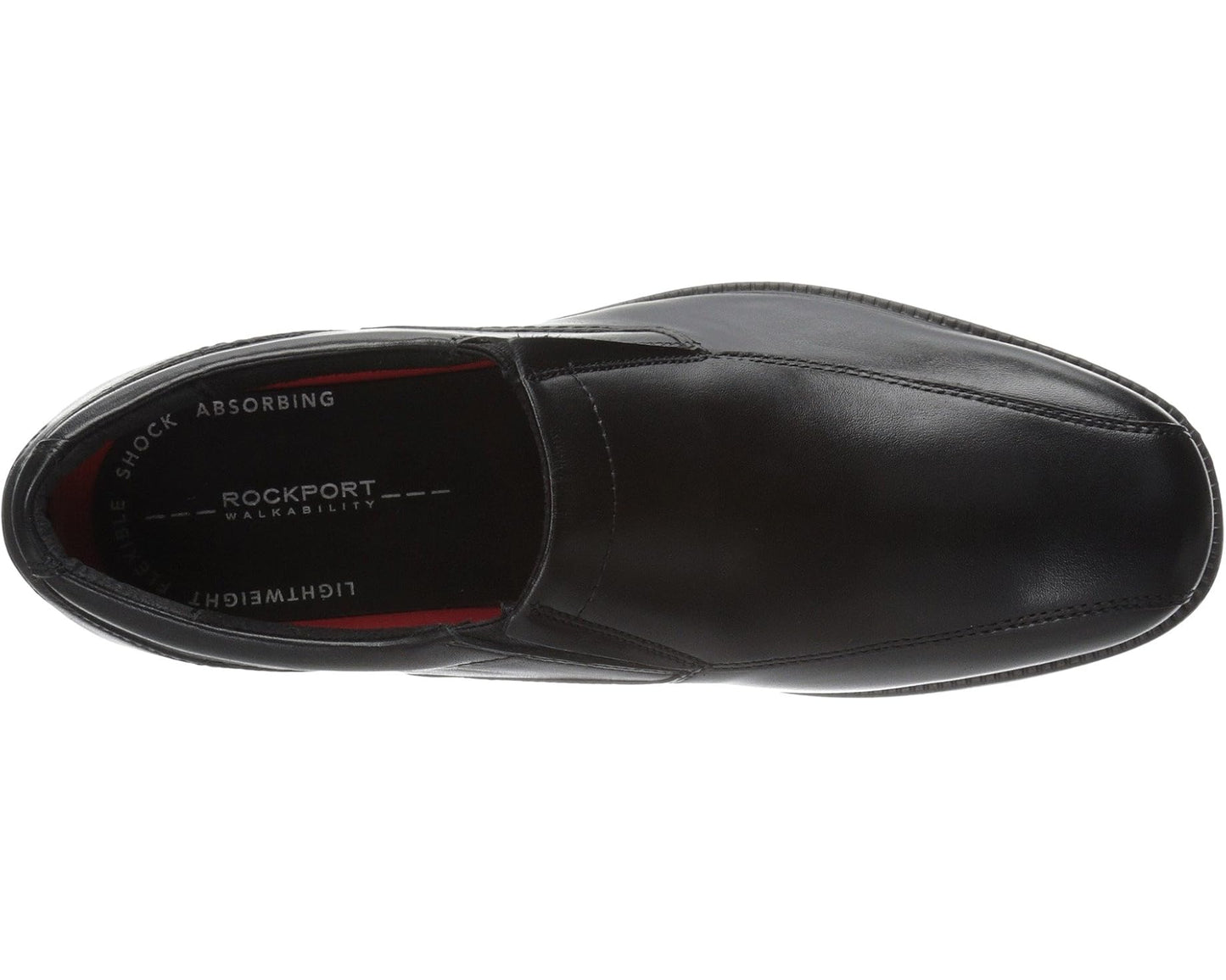 Men's Rockport Charles Road Slip-On Black Leather