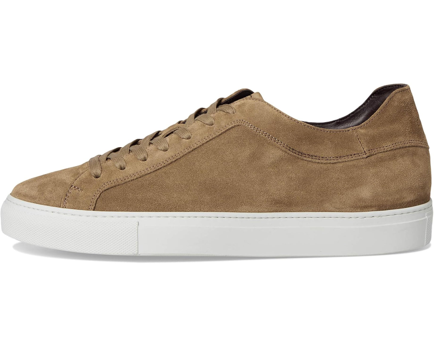 Men's Johnston & Murphy Collection Jared Lace-To-Toe Taupe Italian Suede