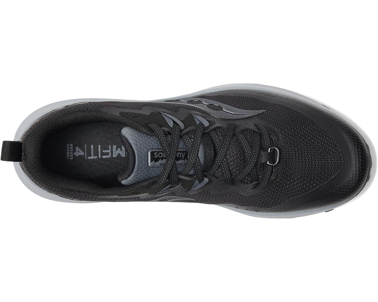 Men's Saucony Peregrine 14 Black/Carbon