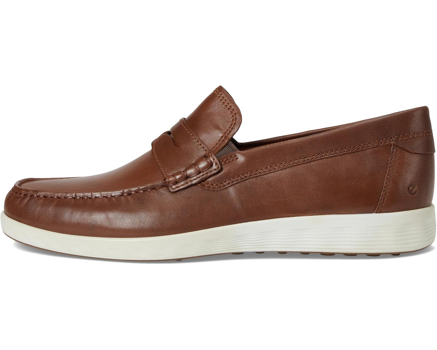 Men's ECCO S Lite Moc Penny Loafers Cognac
