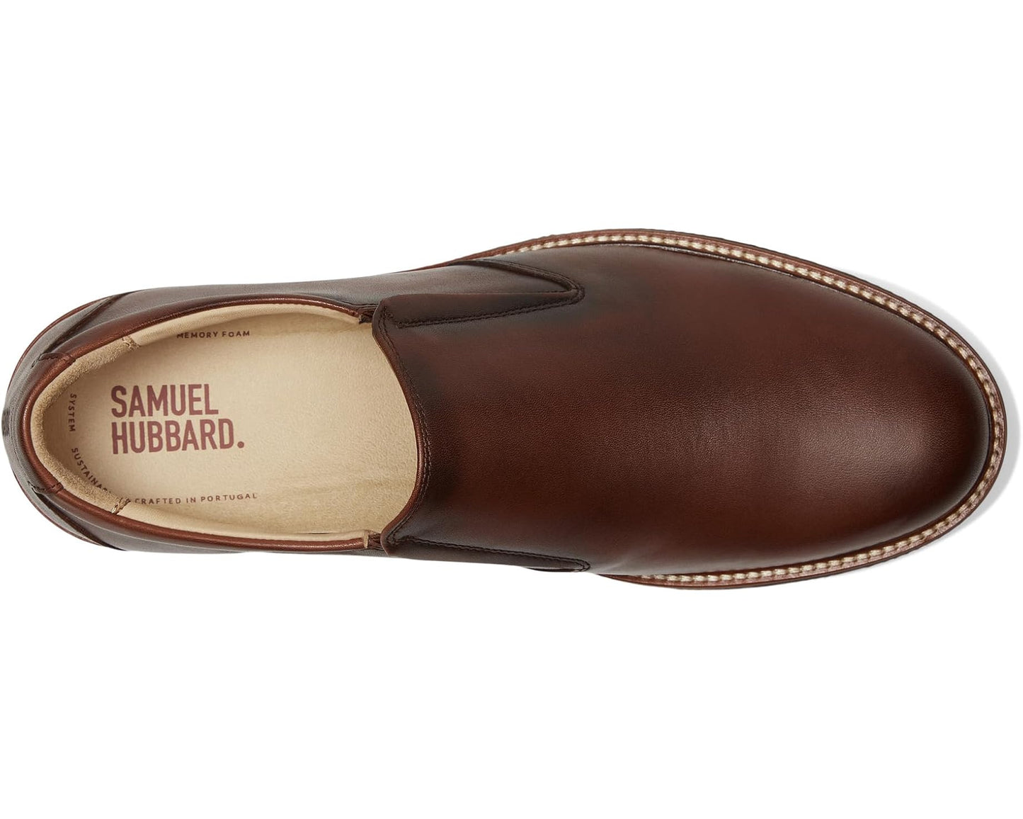 Men's Samuel Hubbard Frequent Traveler Loafer Cognac Leather