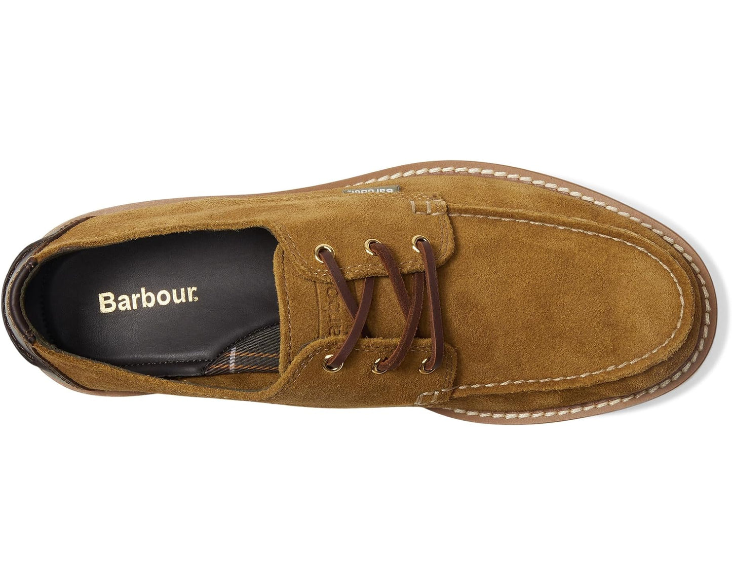 Men's Barbour Aydon Derby Shoe Toffee Suede