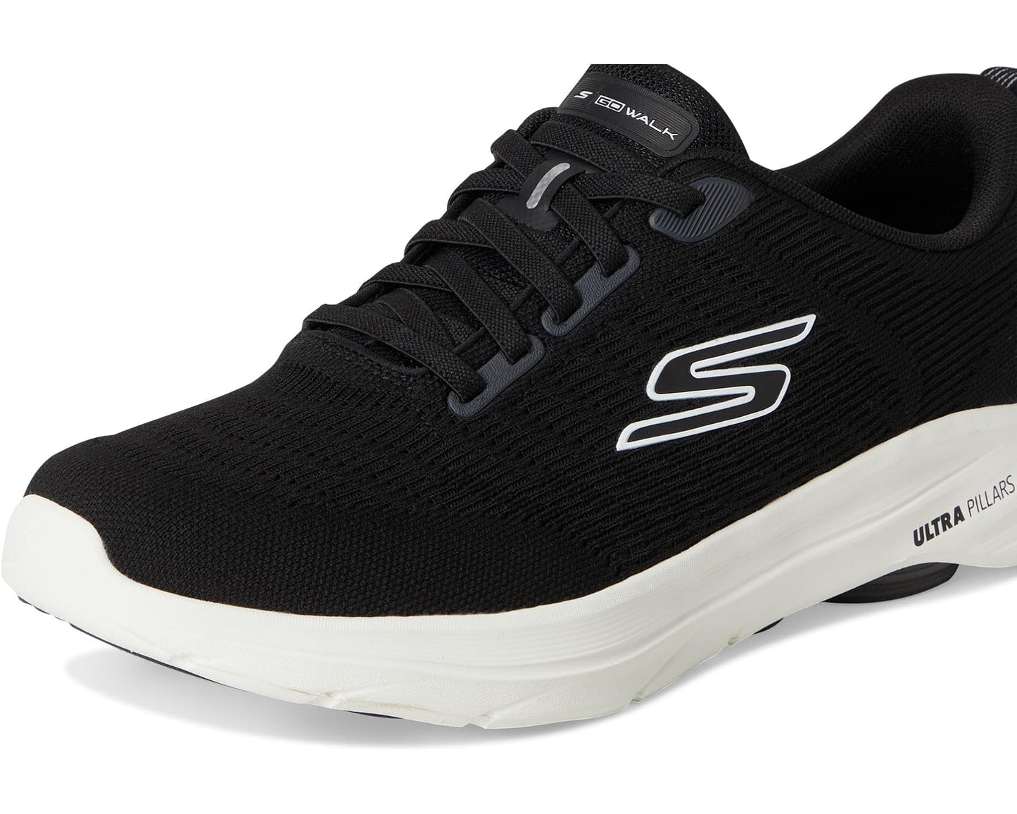 Men's SKECHERS Performance Go Walk 8 Day Hands Free Slip-in Black/White