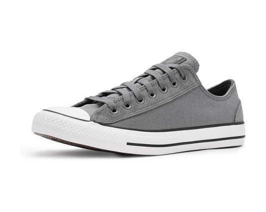 Unisex Converse Chuck Taylor All Star Canvas & Suede Low Top Darker Grey/Dark Matter/White