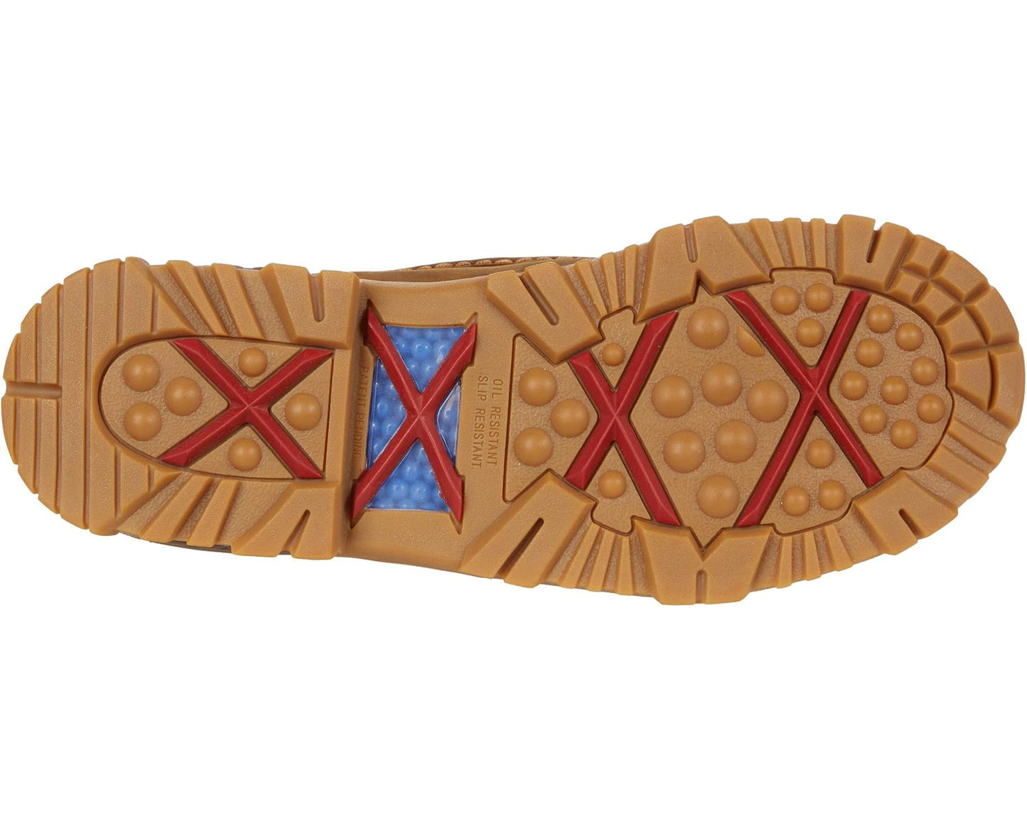 Men's Twisted X Work MXCC001 Distressed Saddle