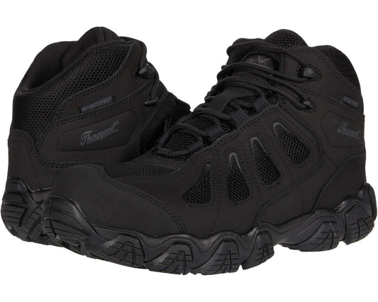 Men's Thorogood Crosstrex Mid Waterproof Comp Toe Black