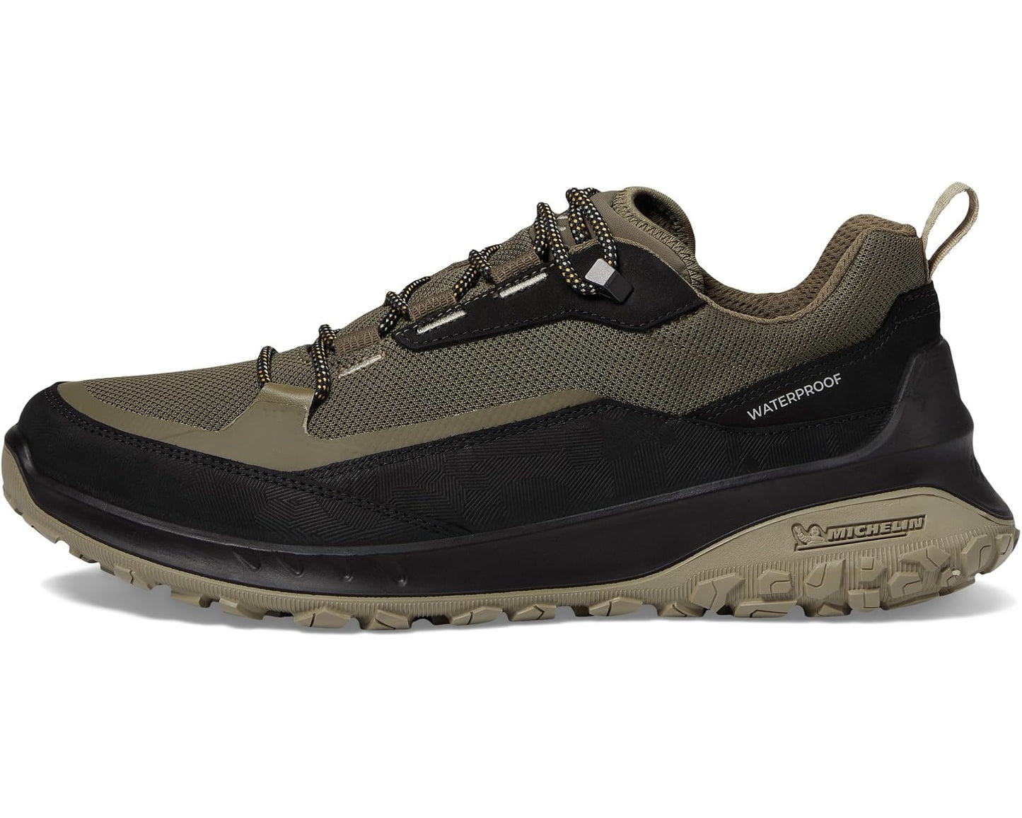 Men's ECCO Sport Ultra Terrain Waterproof Low Hiking Shoe Black/Tarmac