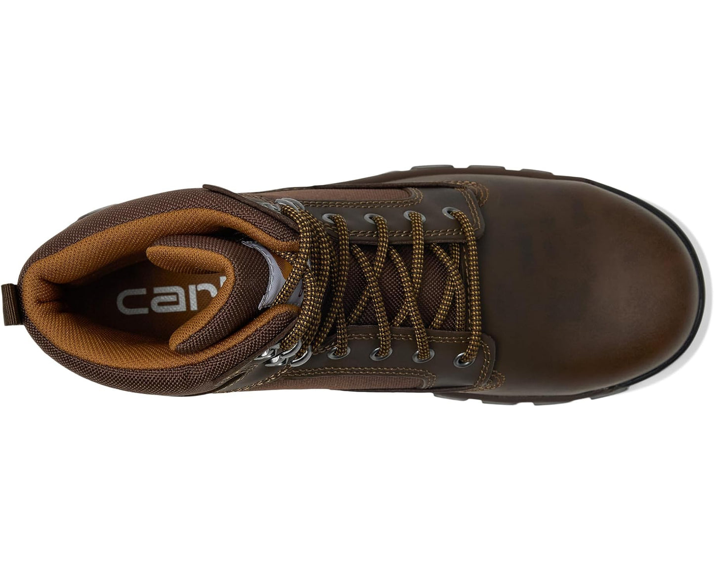 Men's Carhartt 6 Rugged Flex Steel Toe Dark Brown Leather/Synthetic