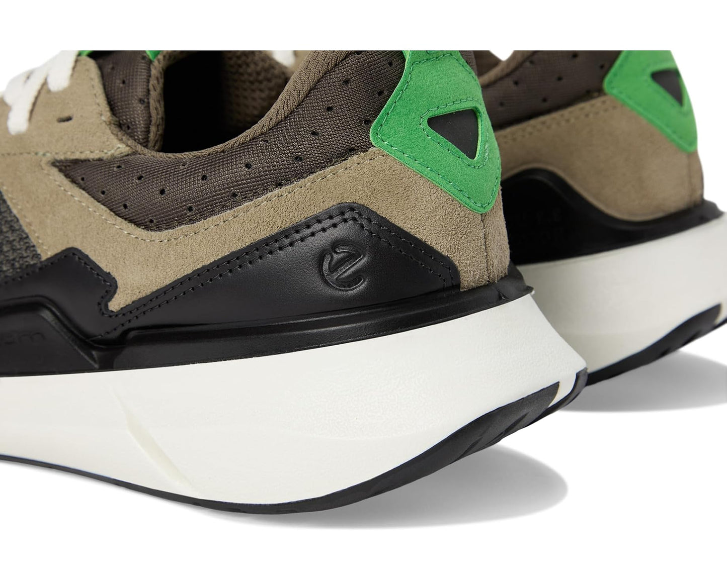Men's ECCO Sport Biom 2.2 Sport Cross Trainer Sage Suede/Black Tarmac