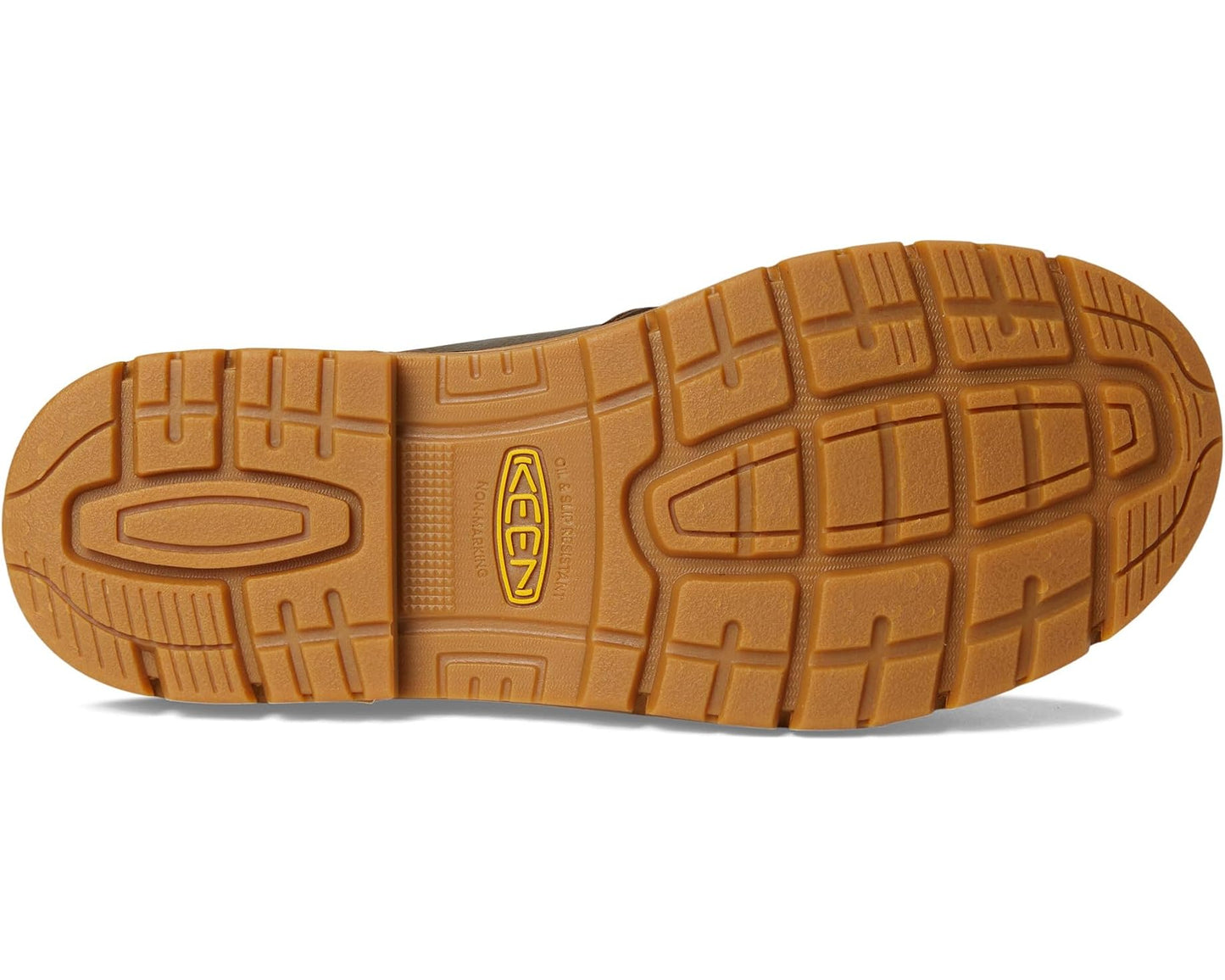Men's KEEN Utility San Jose Pull-On Boot (Aluminum Toe) Cascade Brown/Gum