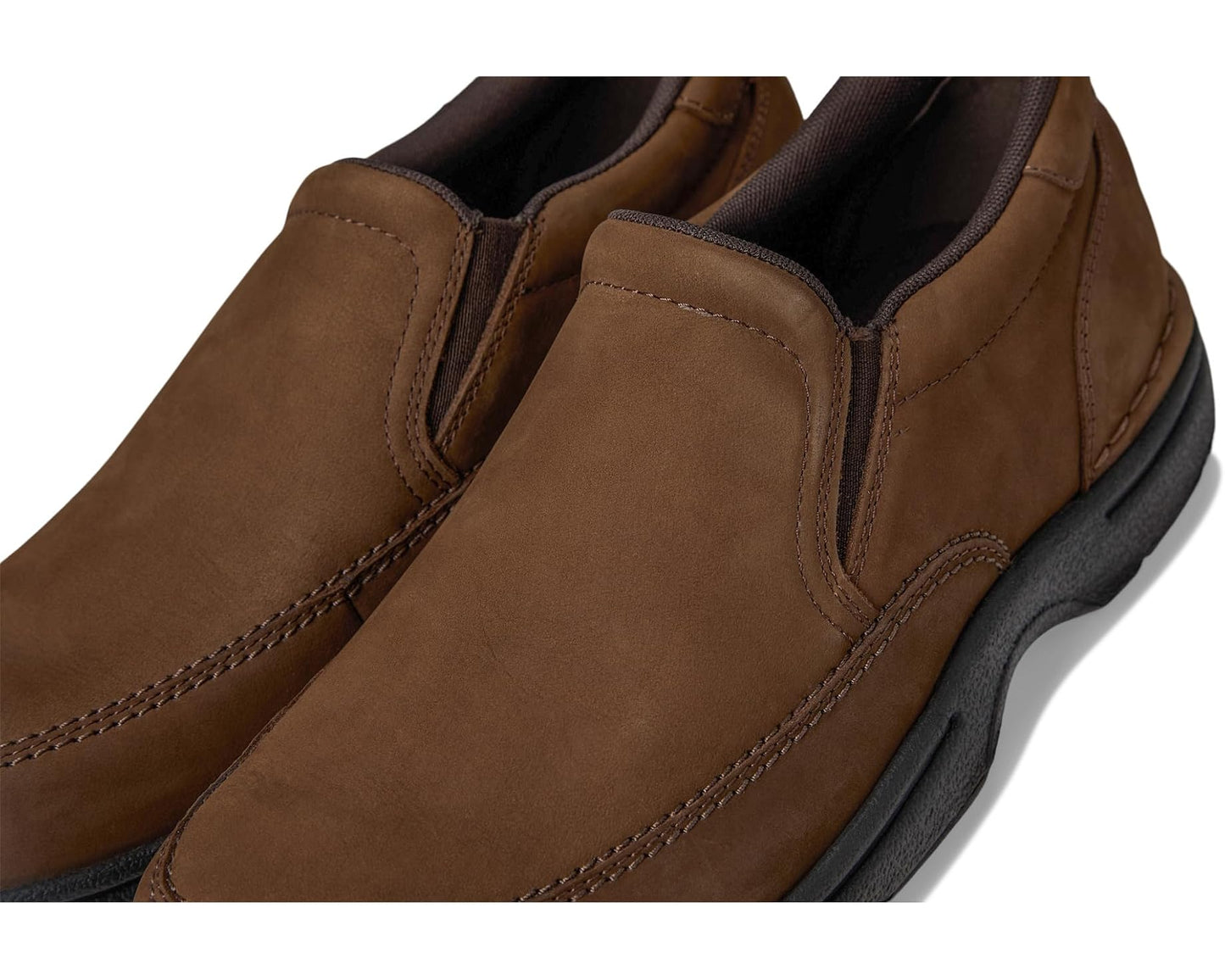 Men's Rockport Ellworth Dark Brown Leather