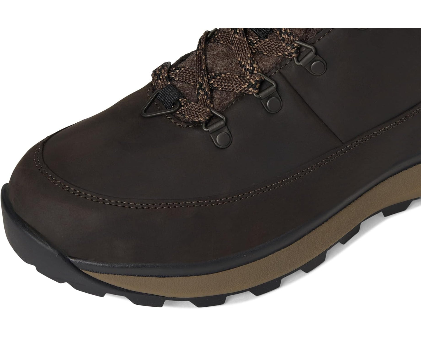 Men's The North Face Bergen Leather WP Demitasse Brown/TNF Black