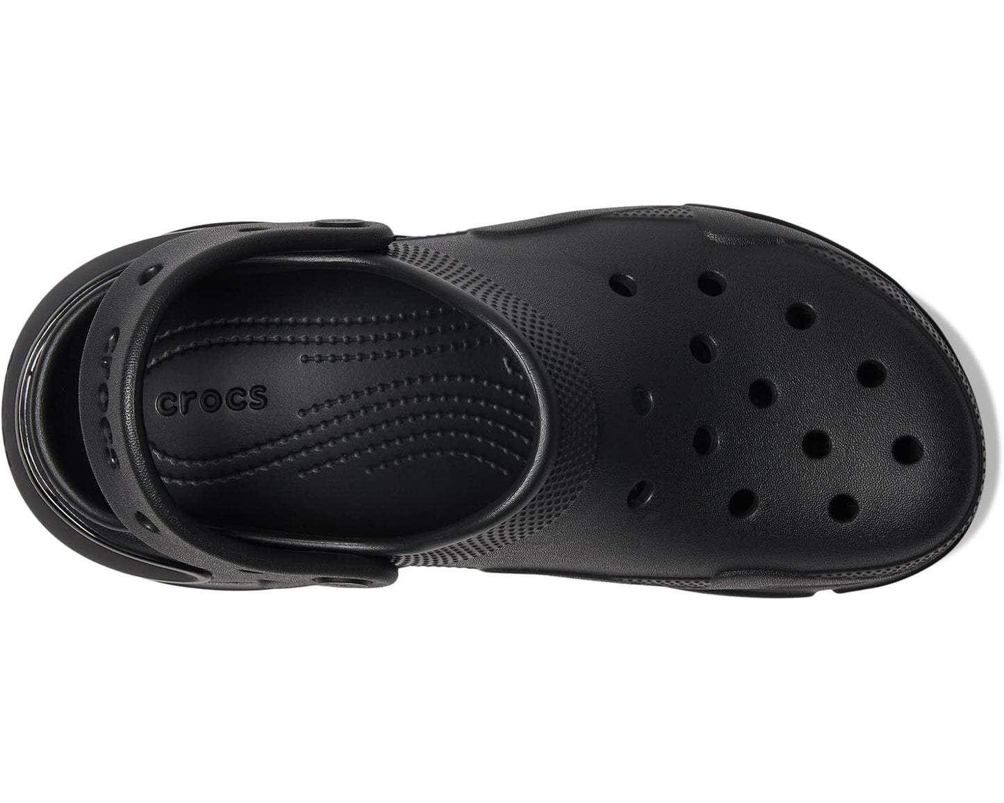 Unisex Crocs Bubble Crush Clogs Triple Black