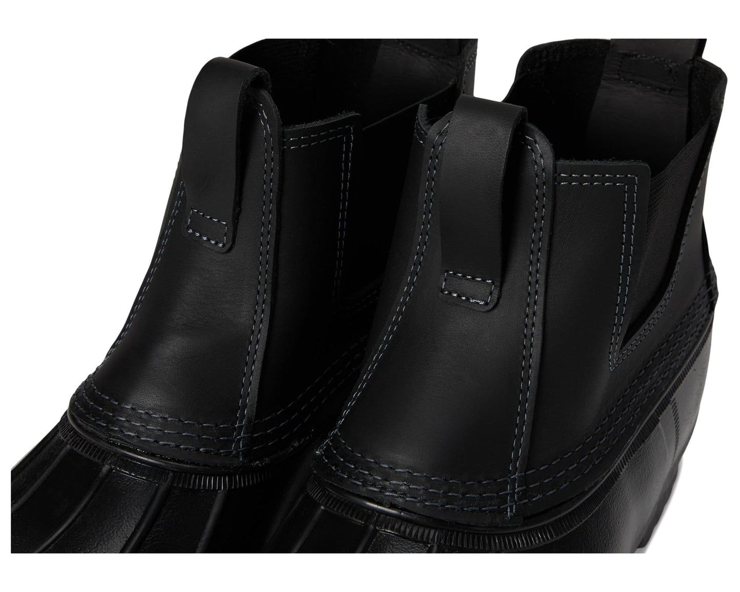Men's L.L.Bean Bean Boot 6.5 Chelsea Black/Warm Grey Opaque