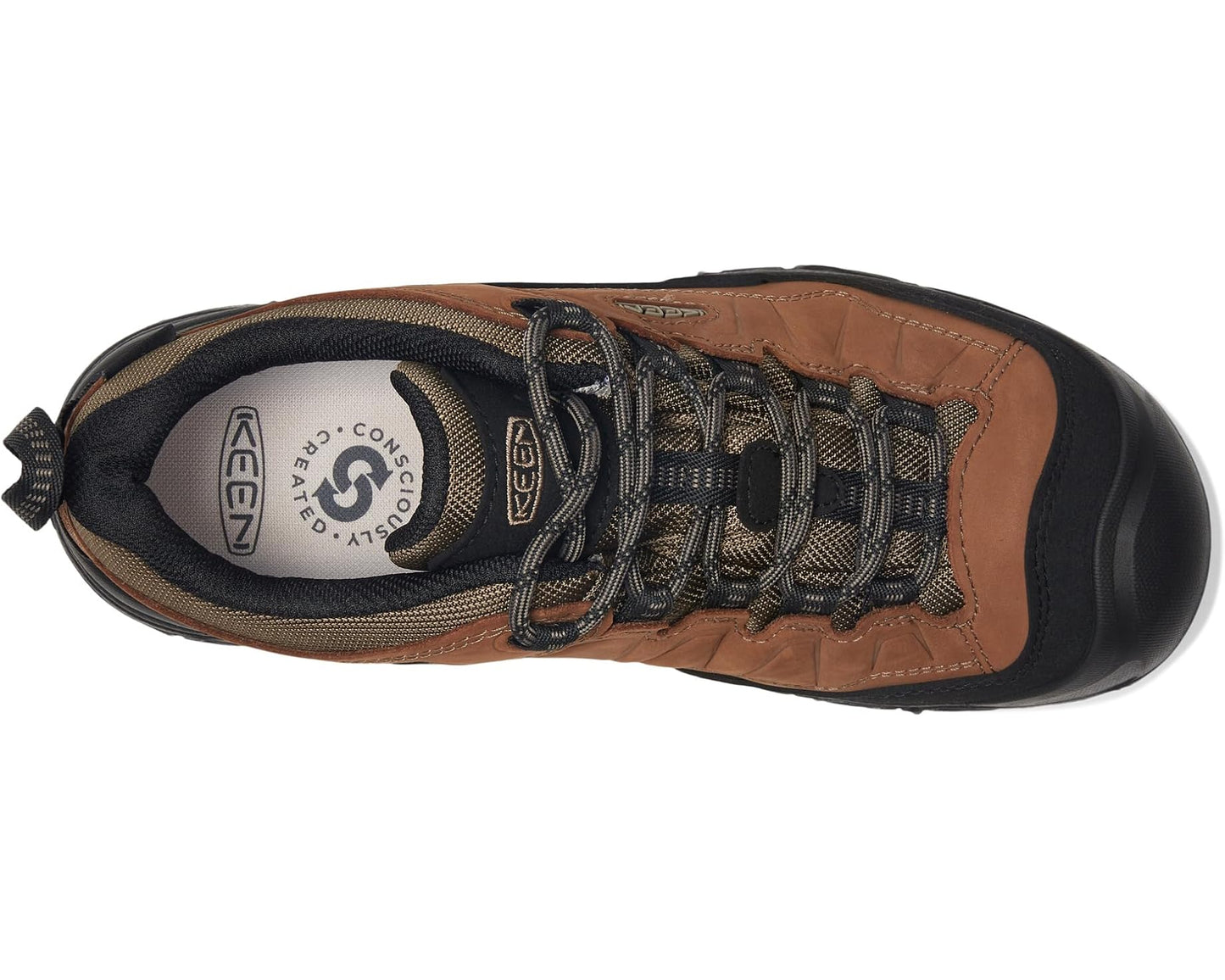 Men's KEEN Targhee IV Mid WP Bison/Black