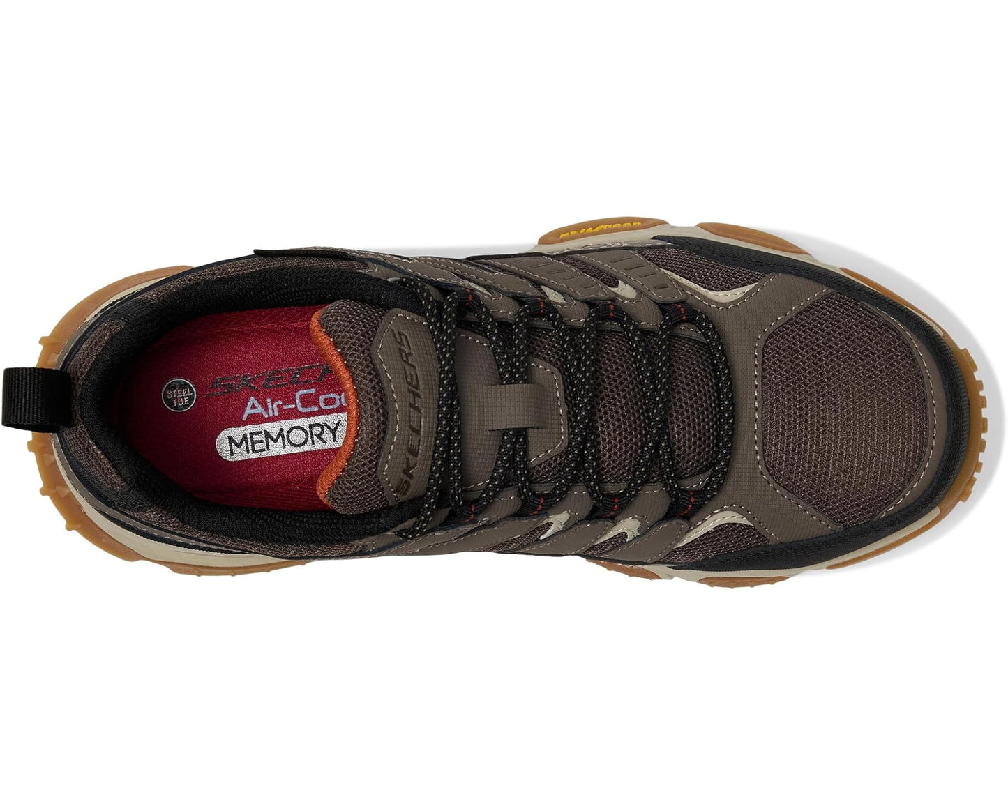 Men's SKECHERS Work Skech-Air Envoy ST - Arcket Taupe/Black