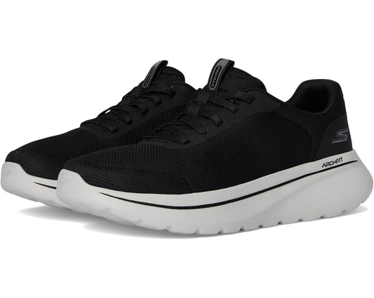 Men's SKECHERS Performance Go Walk Arch Fit N-joy Cullman Black/Gray