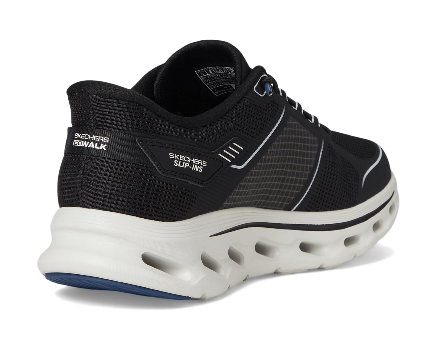 Men's SKECHERS Performance Hands Free Slip-ins Go Walk Glide-Step 2.0 - Zalor Sneaker Black/White