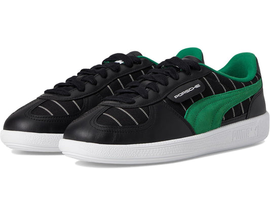 Men's PUMA Porsche Legacy Palermo Sneakers Puma Black/Archive Green