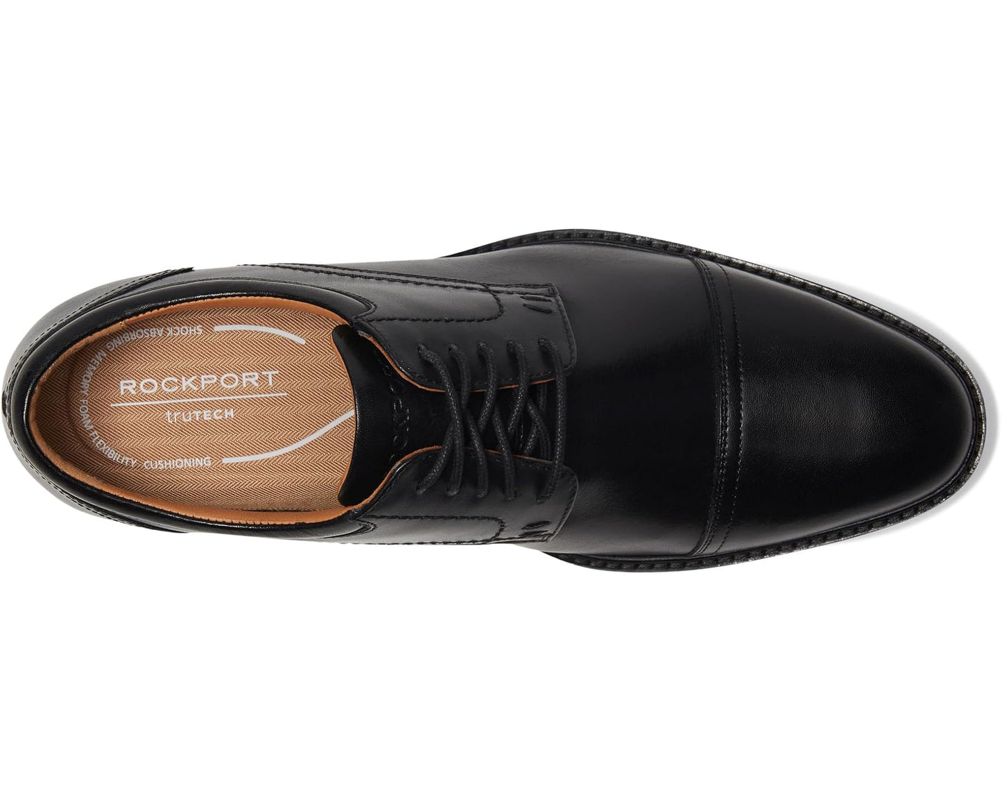 Men's Rockport Findlay Black Leather