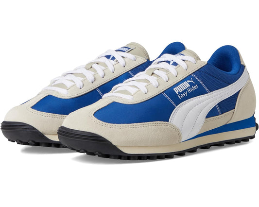 Men's PUMA Easy Rider Shoes Clyde Royal/White