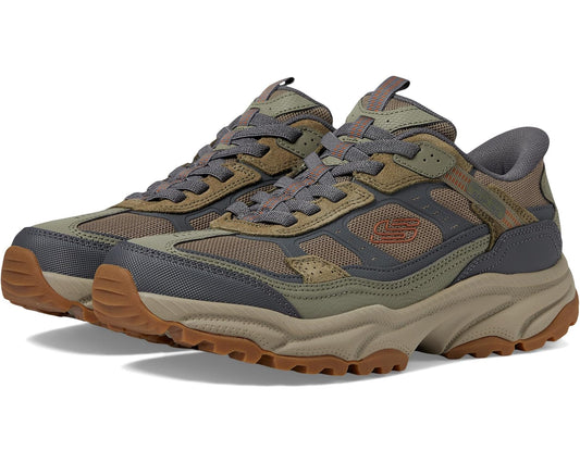 Men's SKECHERS Vigor AT Hands Free Slip-In Sneaker Olive/Gray