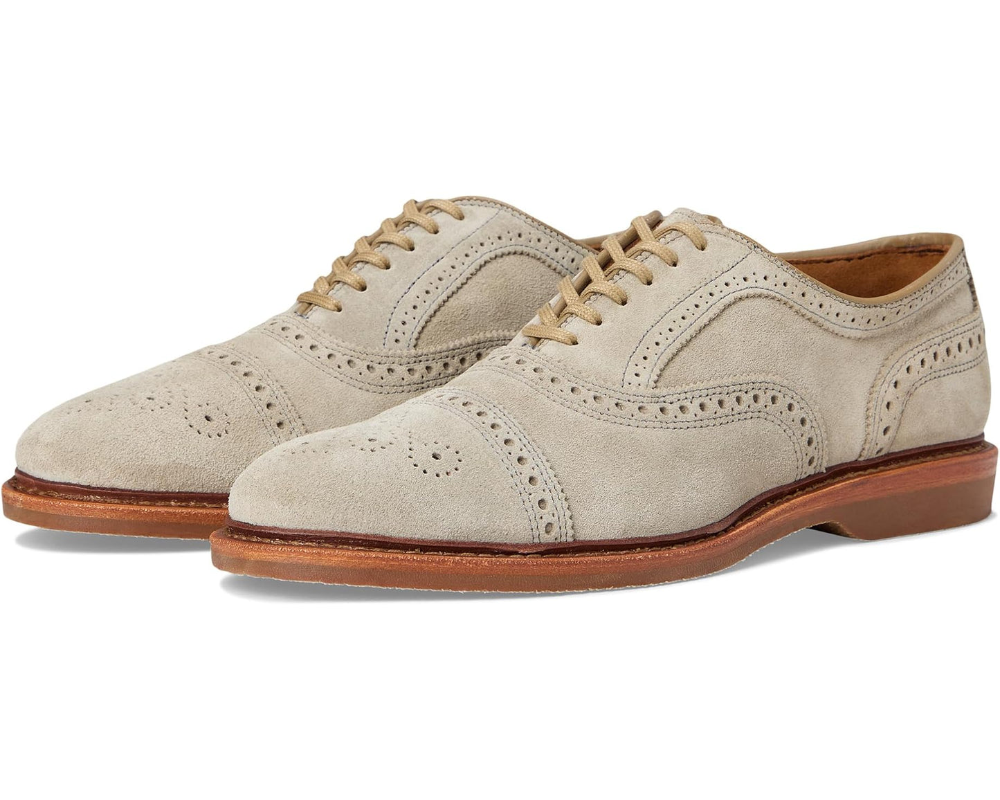Men's Allen Edmonds Strand Verse Oxford Shoes Vapor Suede