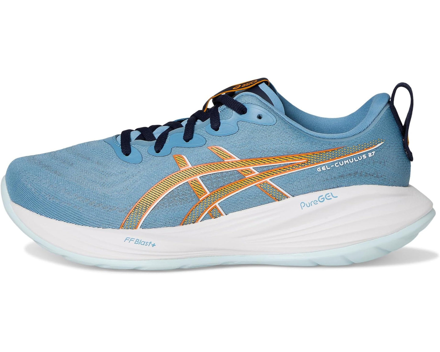 Men's ASICS GEL-Cumulus 27 Saba Blue/White