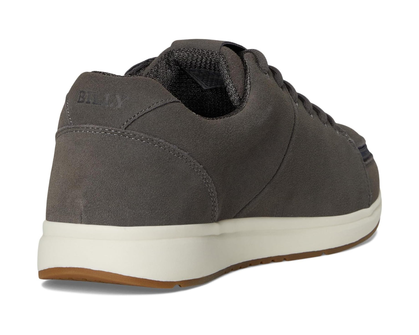 Men's BILLY Footwear Comfort Plush Charcoal Suede