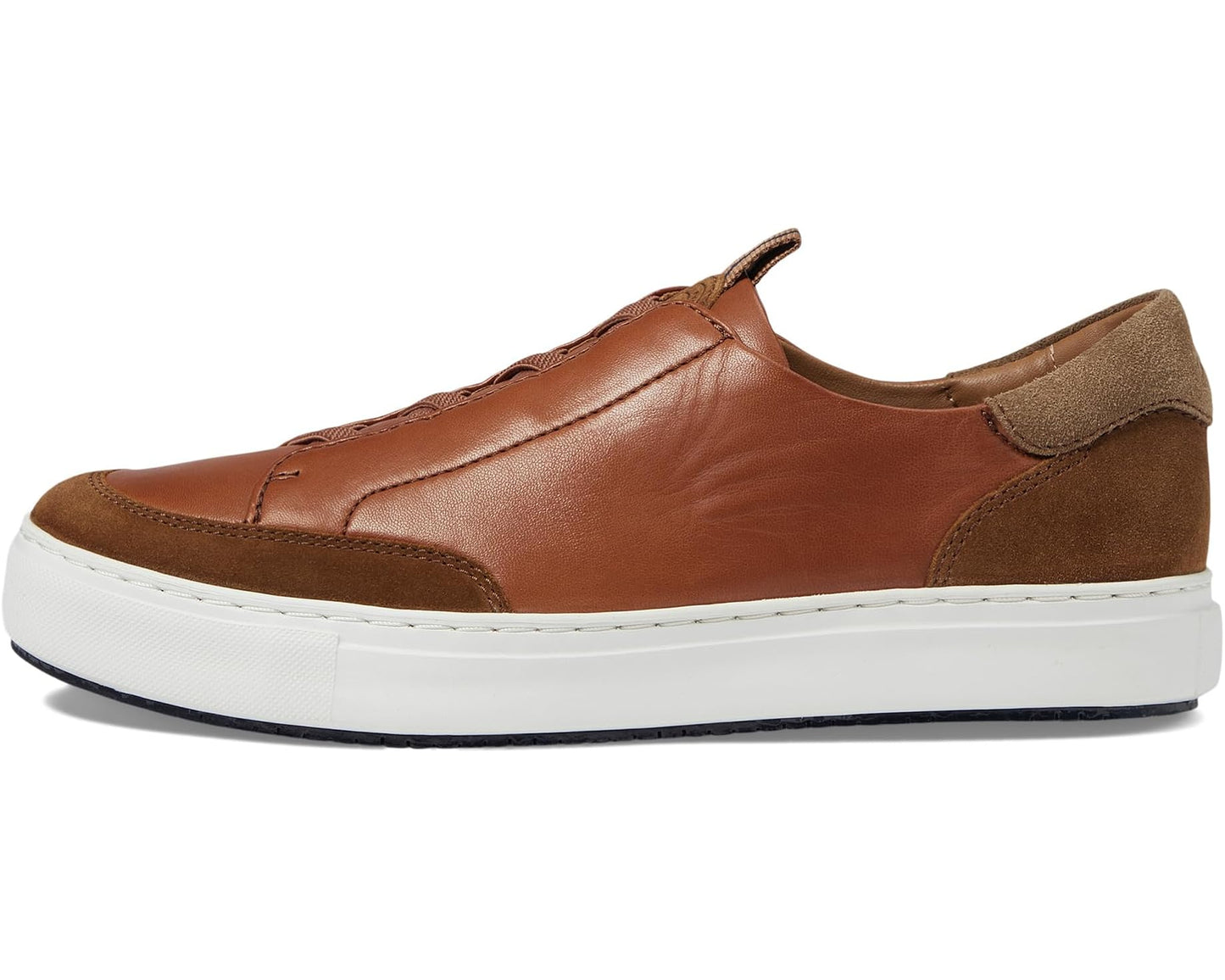 Men's Johnston & Murphy Collection Anson Stretch Lace To Toe Cognac