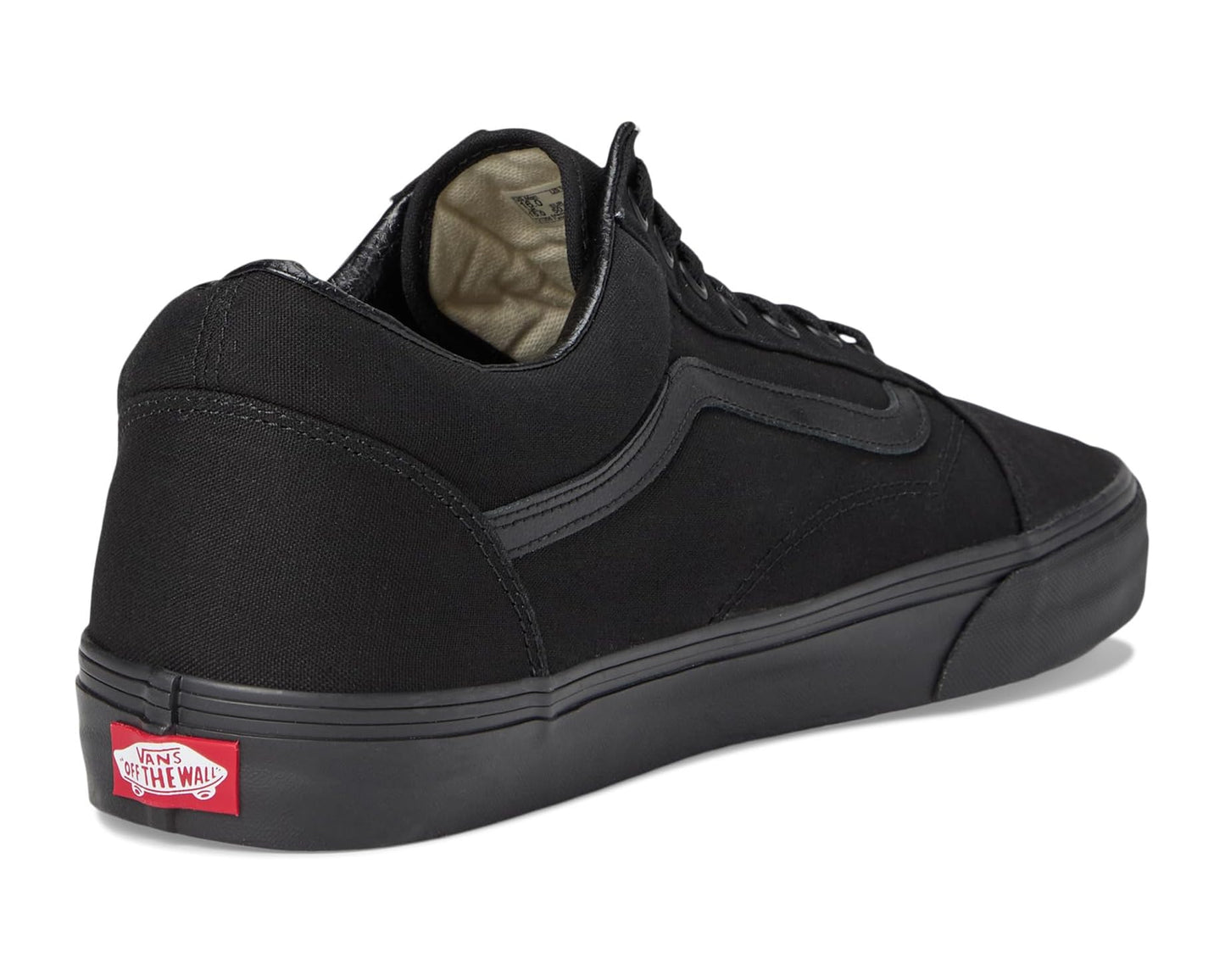 Unisex Vans Old Skool Wide Canvas Black/Black