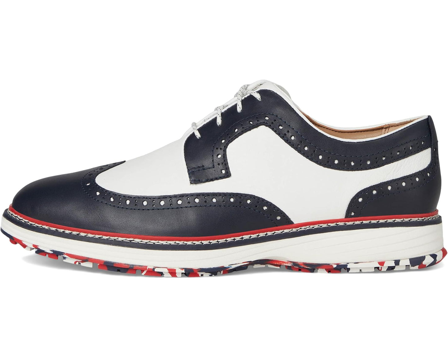 Men's Johnston & Murphy Upton Gl3 Luxe Hybrid Navy/White Waterproof Full Grain