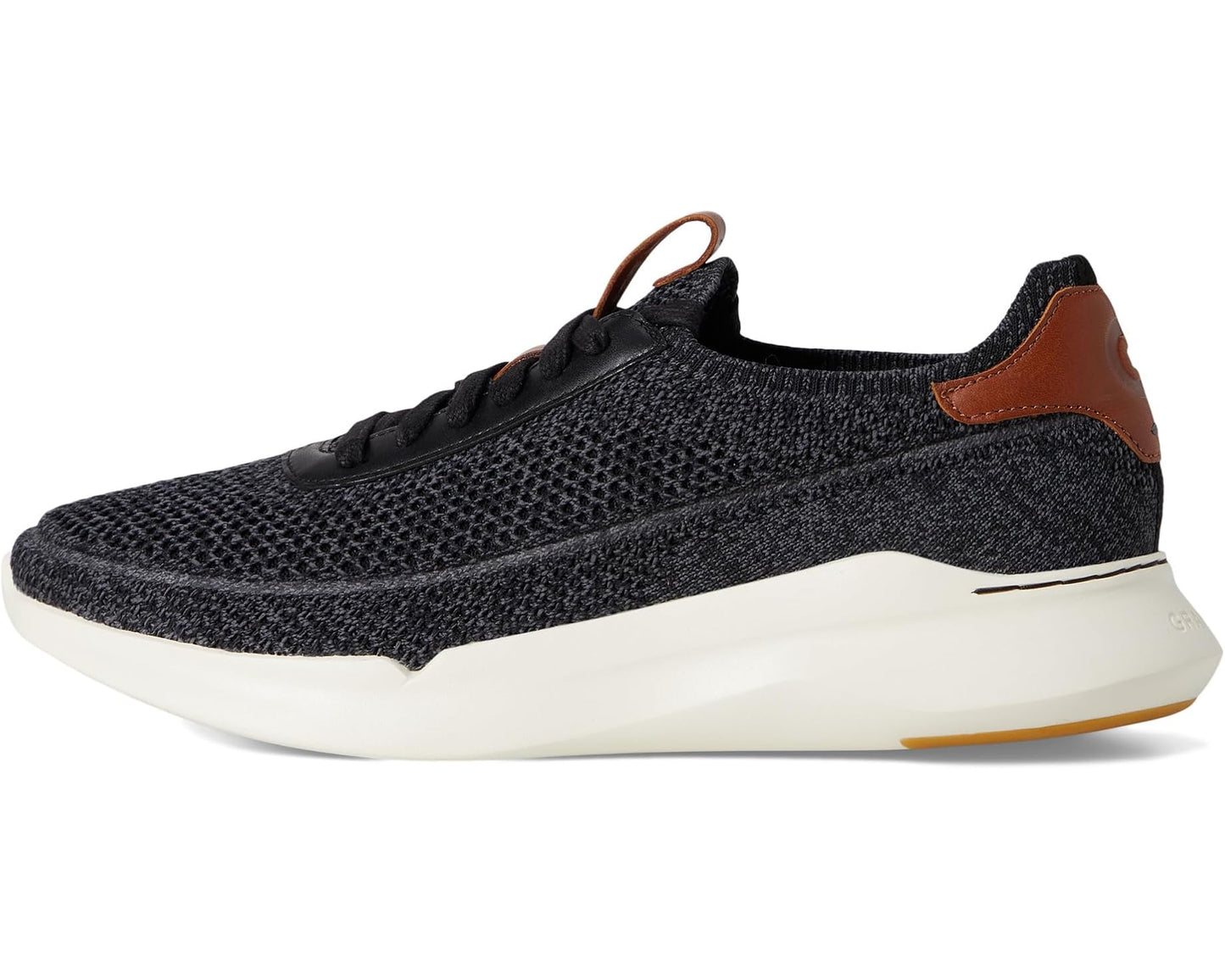Men's Cole Haan Grand Crosscourt Stitchlite Runox Sneakers Black/British Tan/Ivory