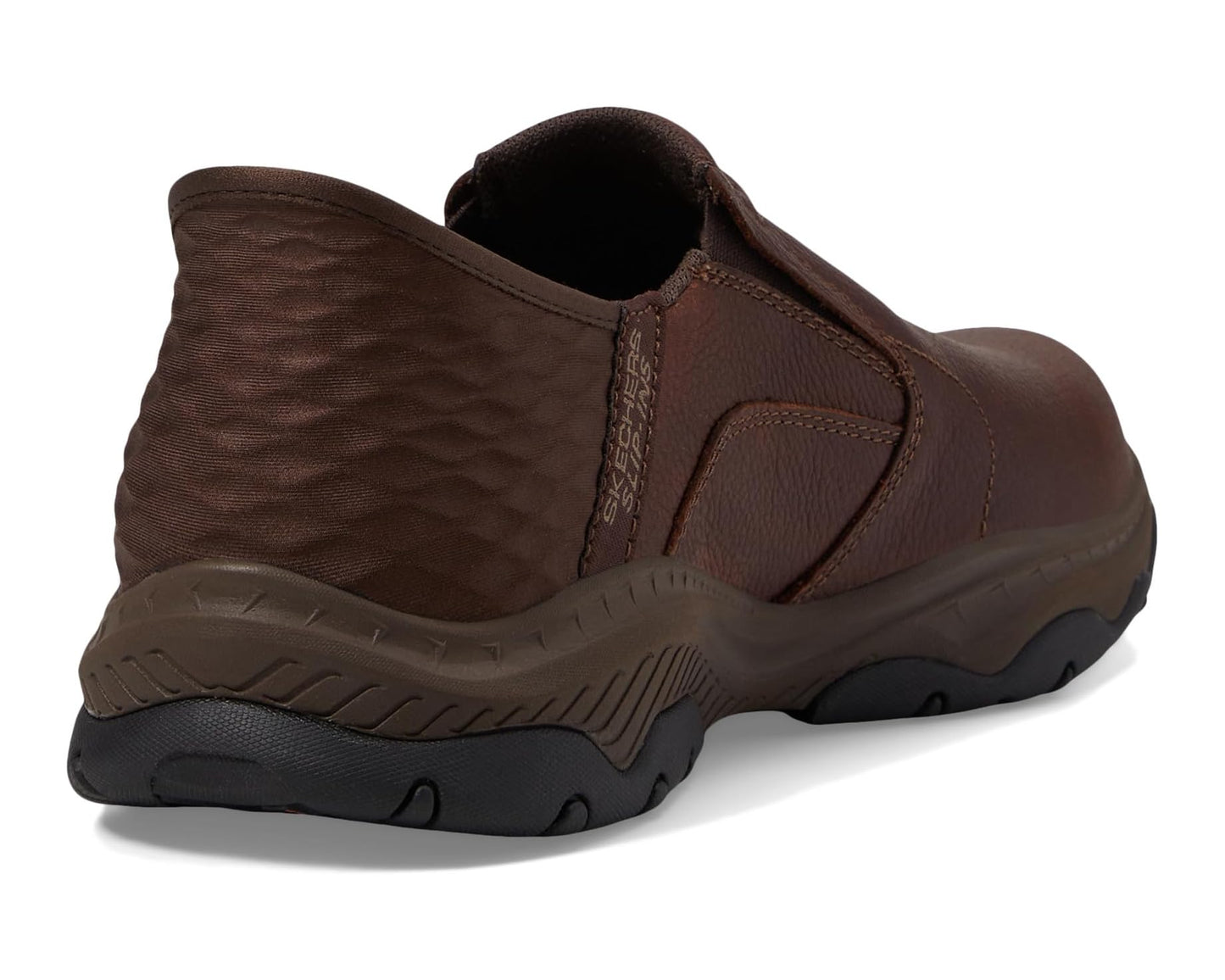 Men's SKECHERS Craster Lanigan Hands Free Slip-Ins Red Brown