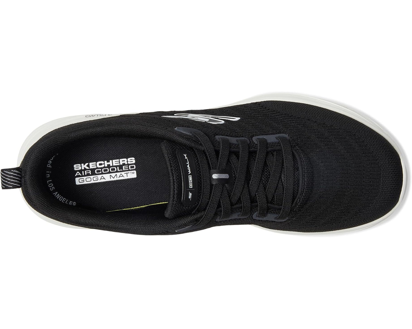 Men's SKECHERS Performance Go Walk 8 Day Hands Free Slip-in Black/White