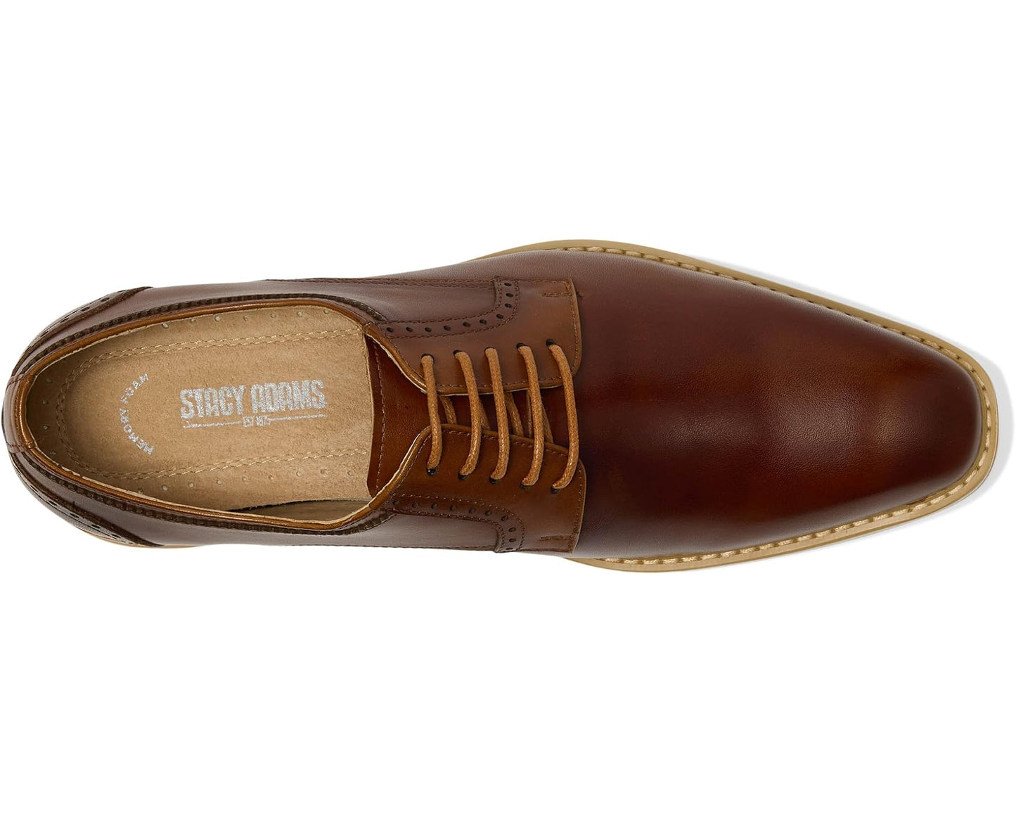 Men's Stacy Adams Barringer Lace-Up Tan