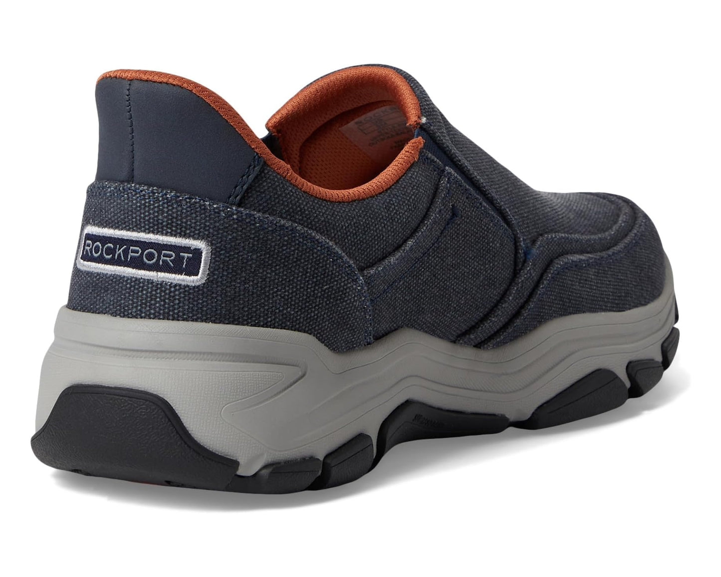 Men's Rockport Reece Dark Blue Canvas